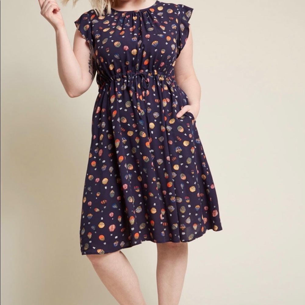 A-Line dress • POCKETS • PLUS SIZE•